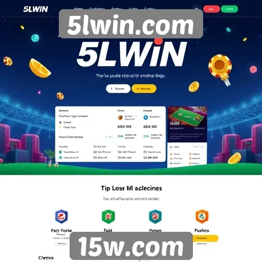 Acessibilidade e design do site 5lwin.com