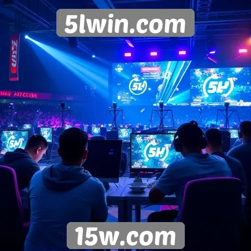 Plataforma 5lwin.com promove eventos de eSports